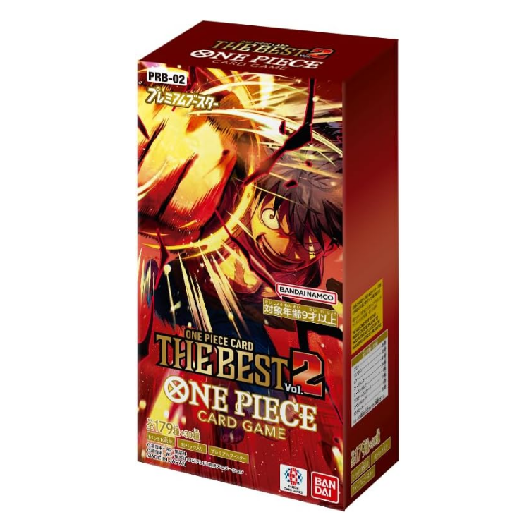 ONE PIECE Card Game Premium Booster "ONE PIECE CARD THE BEST vol.2" Bo PokePokeJapan ONE PIECE Card Game Premium Booster "ONE PIECE CARD THE BEST vol.2" Bo PokePokeJapan