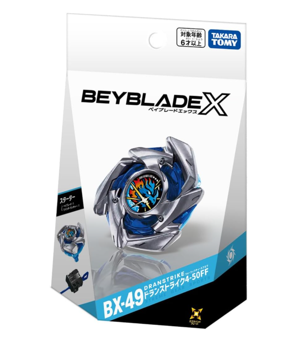 BEYBLADE X BX-49 Starter Set: Dranstrike 4-50FF