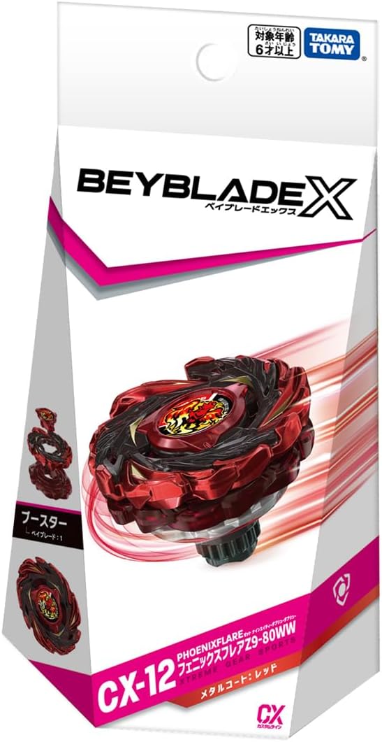 TAKARA TOMY BEYBLADE X BEYBLADE X CX-12 Booster Phoenix Flare Z9-80WW