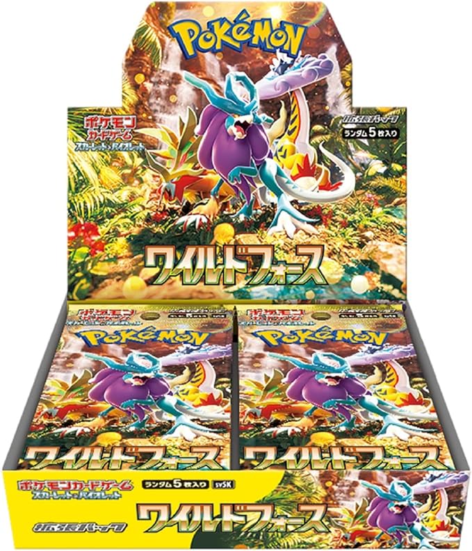 Pokemon Card Game Scarlet & Violet Expansion Pack "Wild Force" Box