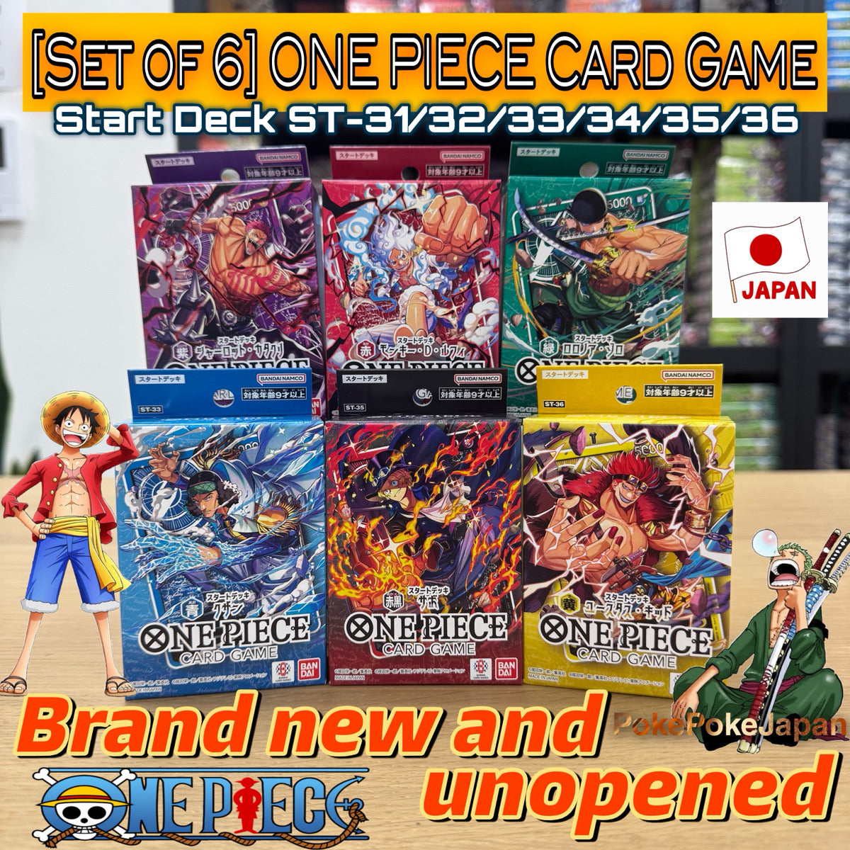One Piece Booster Box – PokePokeJapan