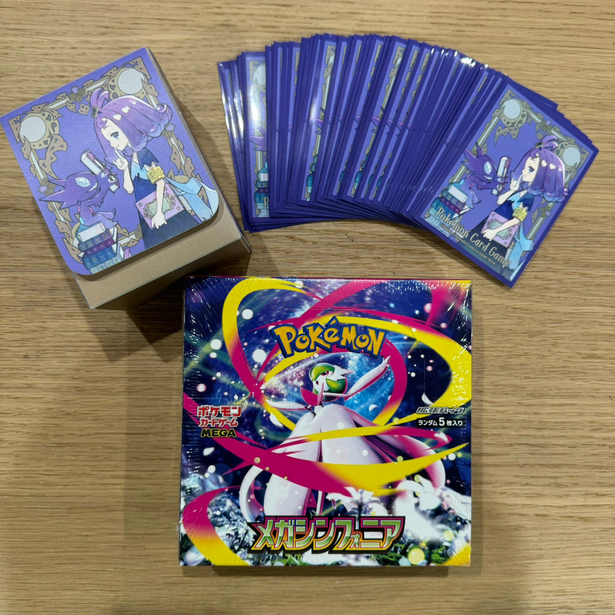 Pokemon Mega Symphonia 1BOX Acerola Card Case & Sleeve SET  M1S New unopened