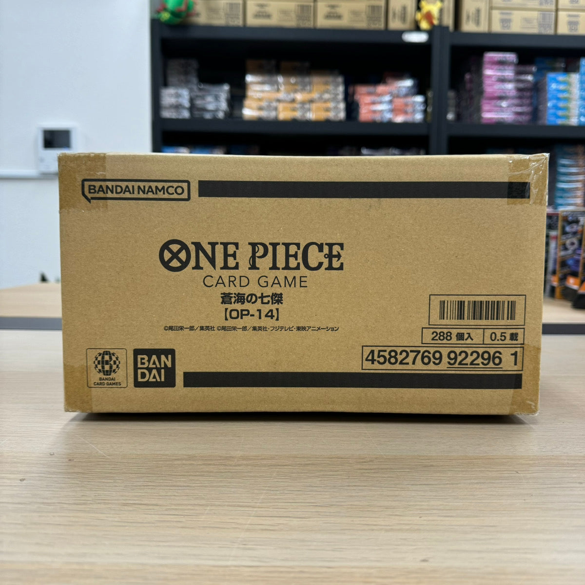 One Piece Booster Box OP-14 THE AZURE SEA'S SEVEN Case(12BOX)