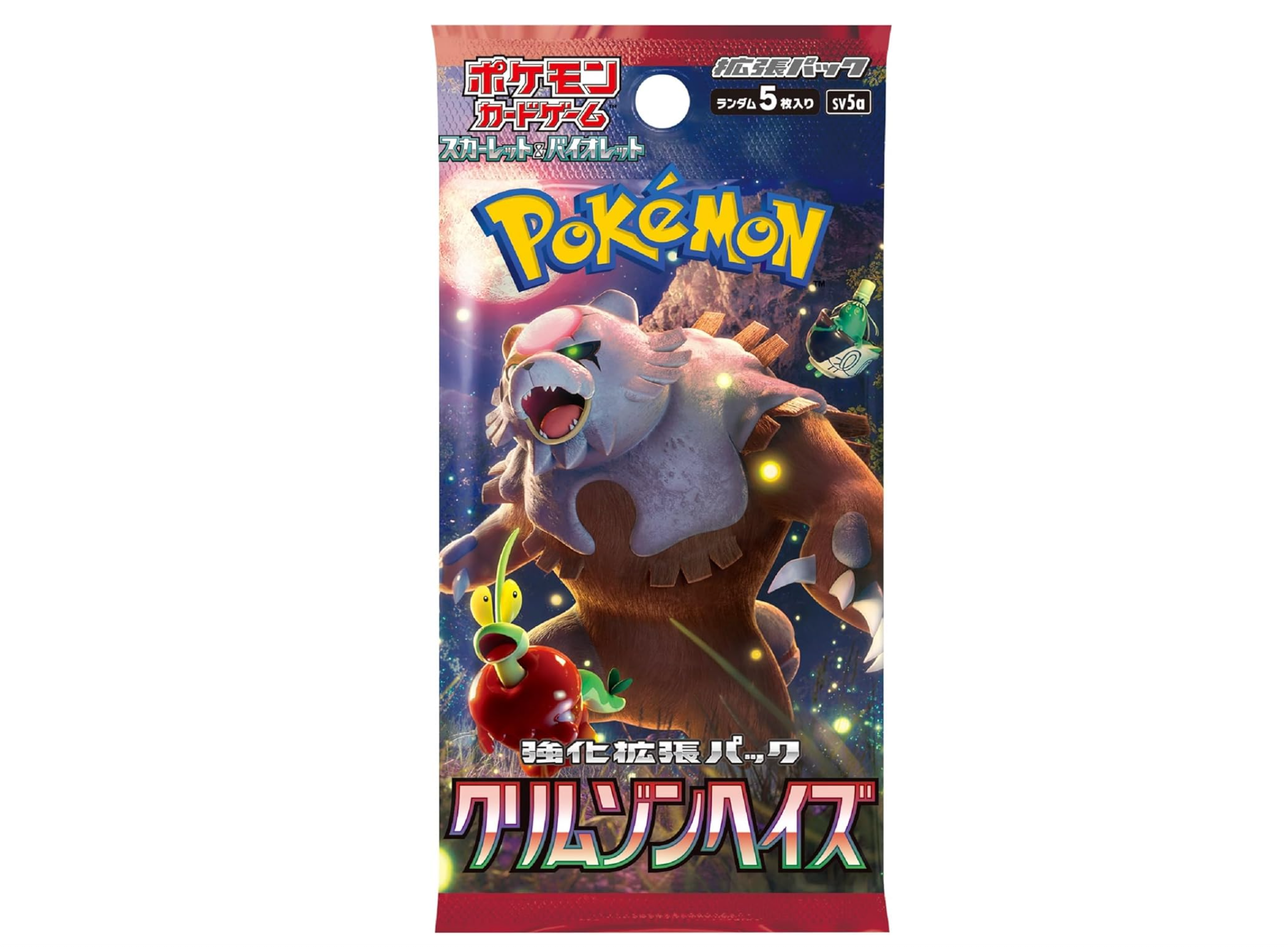Pokemon Card Game Scarlet & Violet Enhanced Expansion Pack "Crimson Haze" Box